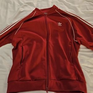 Adidas Track Jacket Red xxl